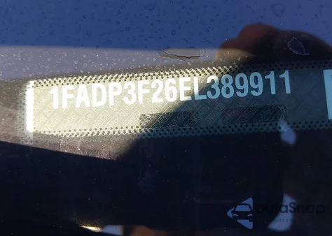 2014 Ford Focus Se from USA, damaged, VIN 1FADP3F26EL389911